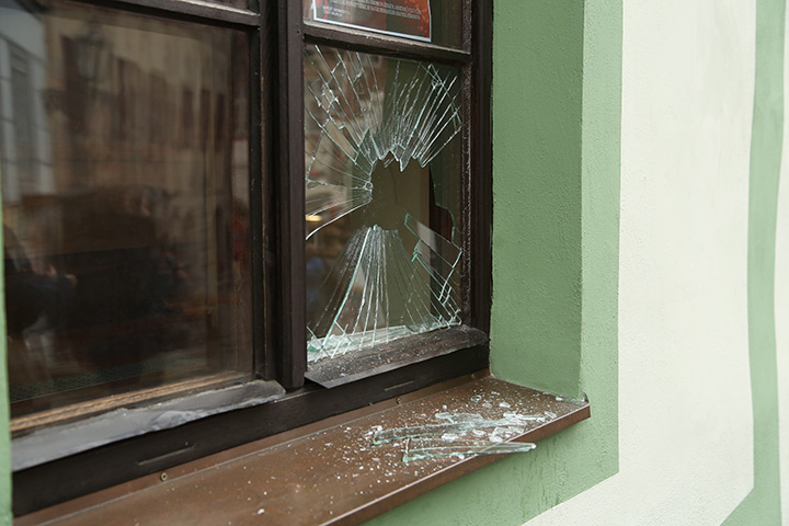 A2B Glass are able to board up broken windows while they are being repaired in Creekmouth.